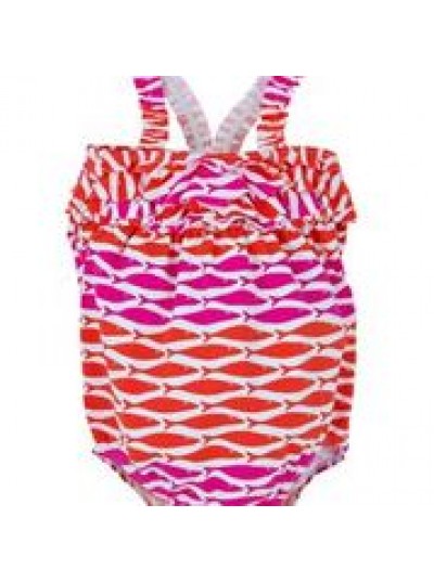 Little Fishes Baby Ruffle Swimsuit